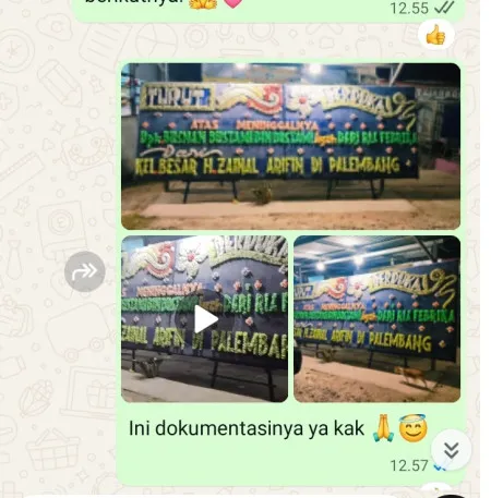 Pengiriman Papan Bunga Duka Sumur Batu