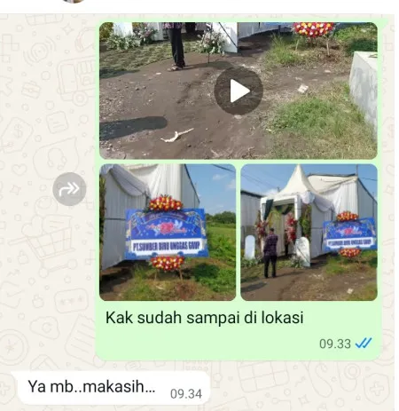 Pengiriman Karangan Bunga Sumur Batu