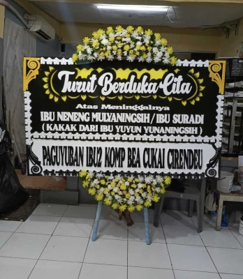 Papan Bunga di Sumur Batu